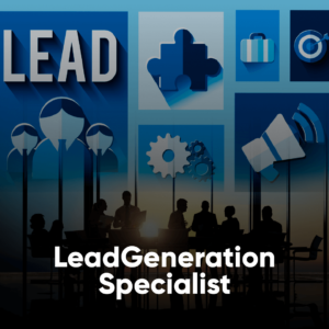 photo of a banner for Lead Generation Specialist, one of the most in-demand services that digital marketing company offers, just like RDZ's Lead Generation Specialist Full-time and part-time packages
